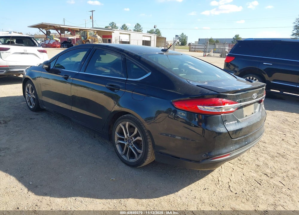 2017 FORD FUSION SE VIN: 3FA6P0H77HR205940