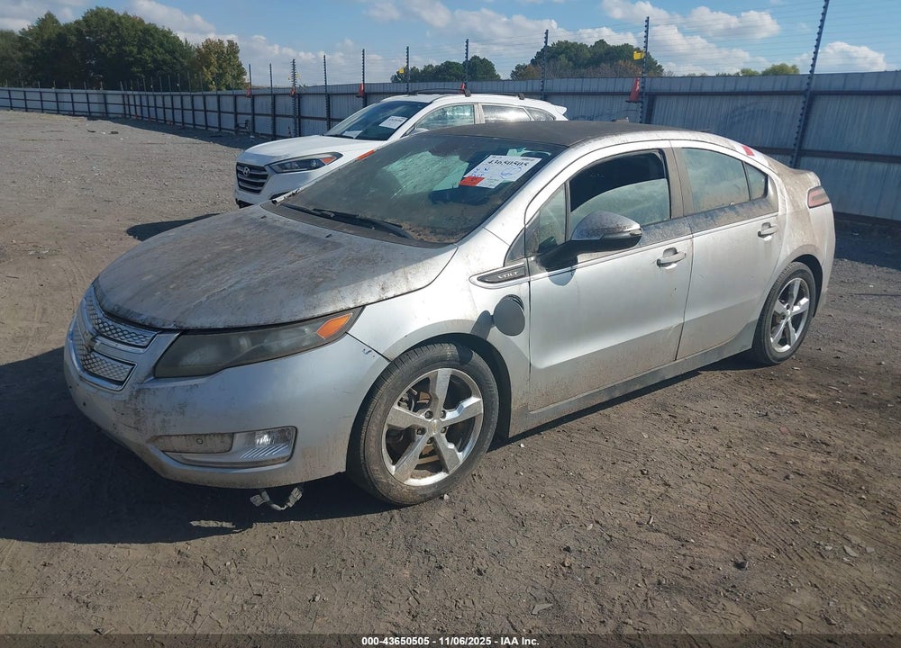 2011 CHEVROLET VOLT VIN: 1G1RD6E4XBU101528