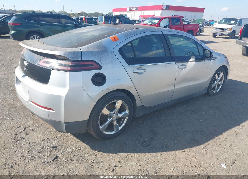 2011 CHEVROLET VOLT VIN: 1G1RD6E4XBU101528