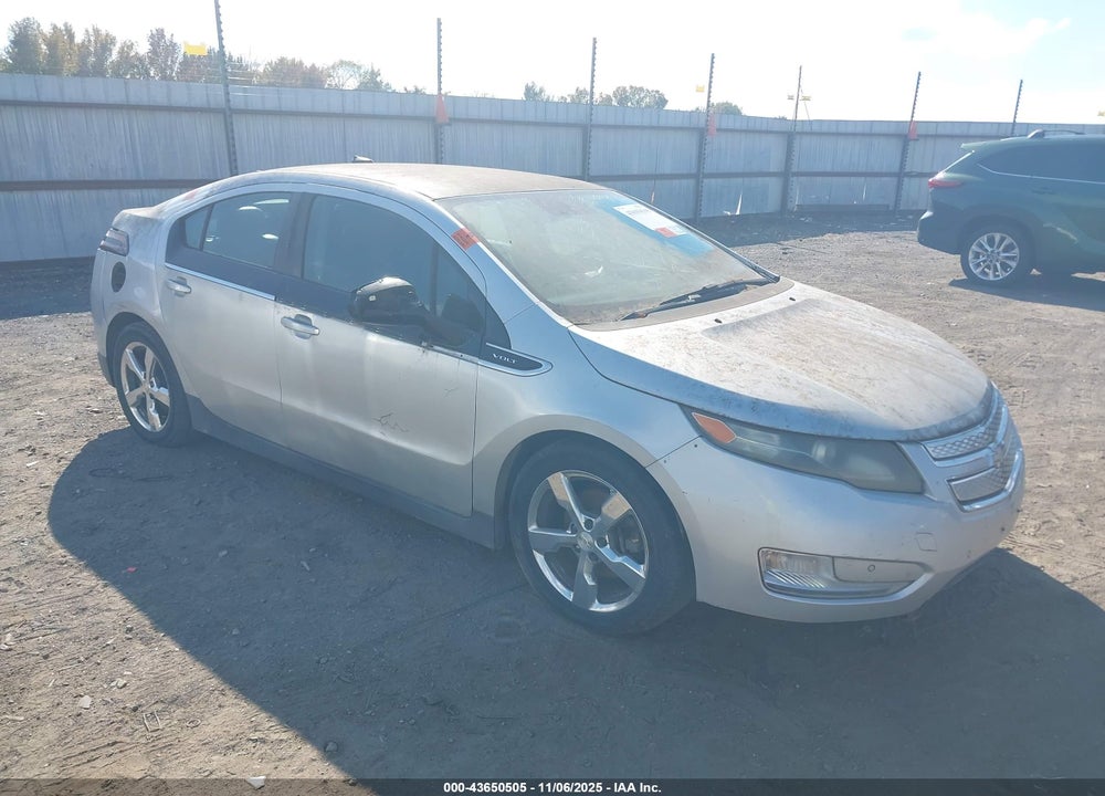 2011 CHEVROLET VOLT VIN: 1G1RD6E4XBU101528
