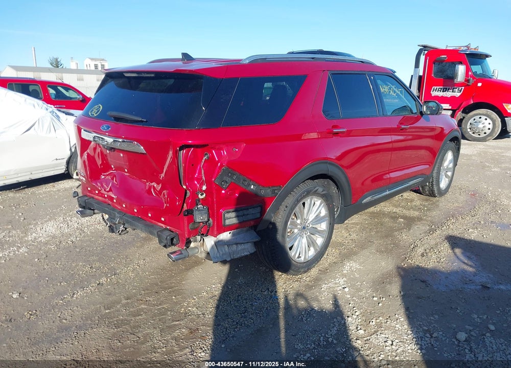 2022 FORD EXPLORER LIMITED VIN: 1FMSK7FH8NGB92819