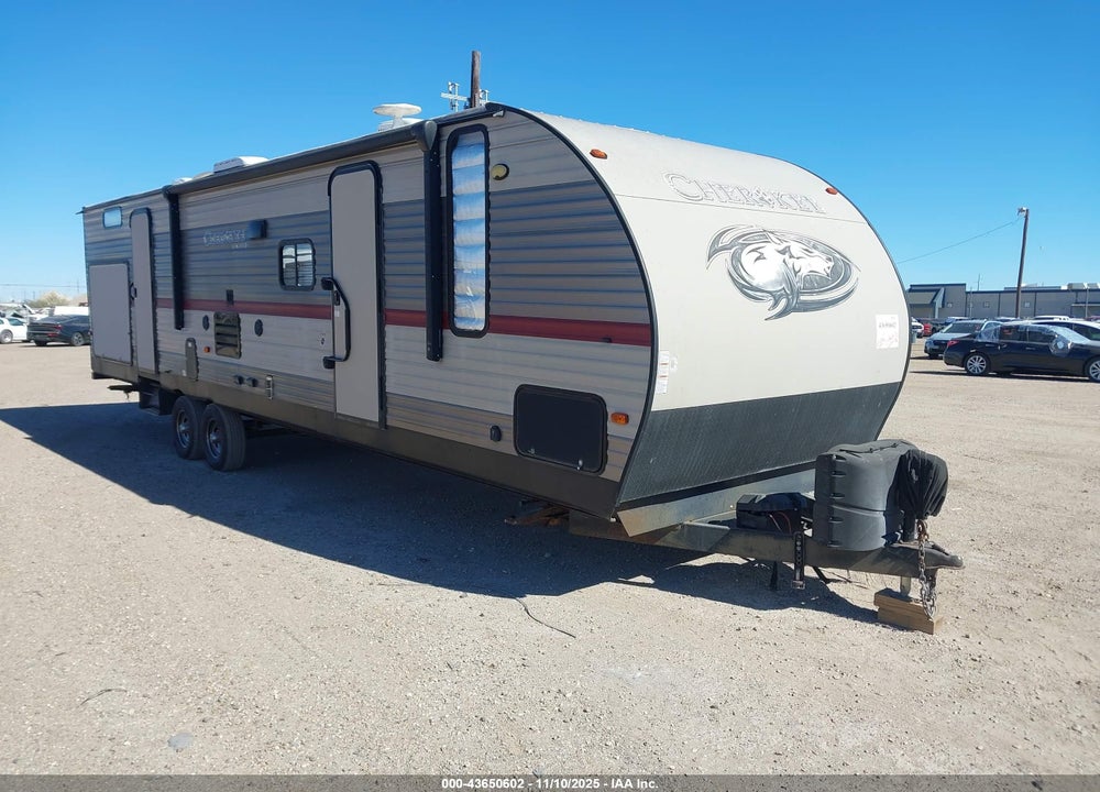 2018 FOREST RIVER CHEROKEE 294BH VIN: 4X4TCKE27JX132959