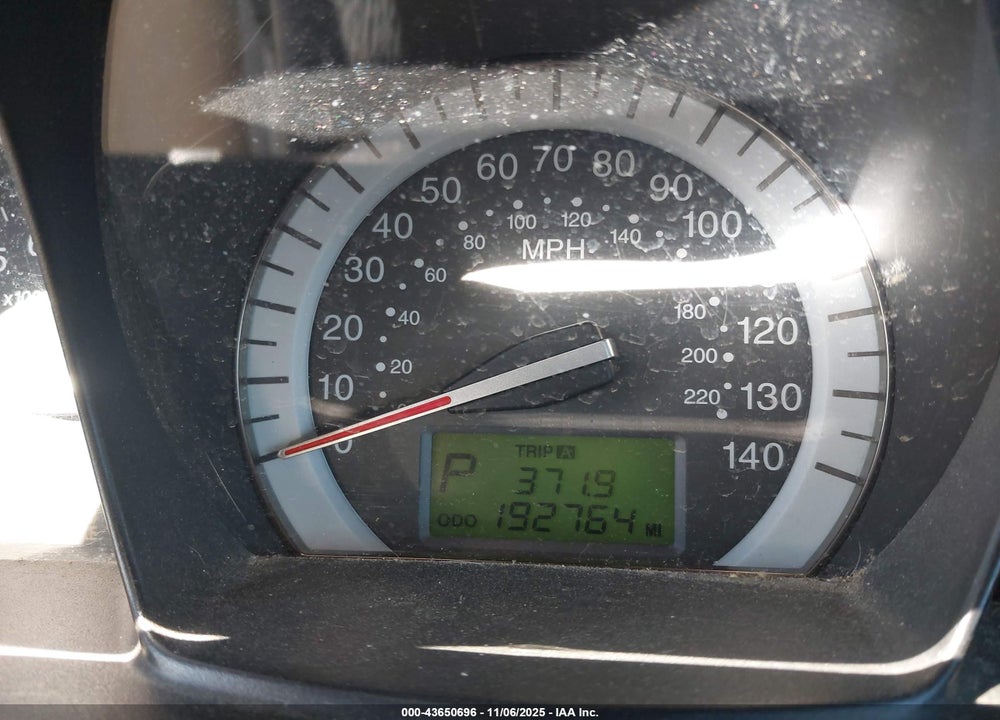 2007 KIA SPECTRA EX VIN: KNAFE121575413386