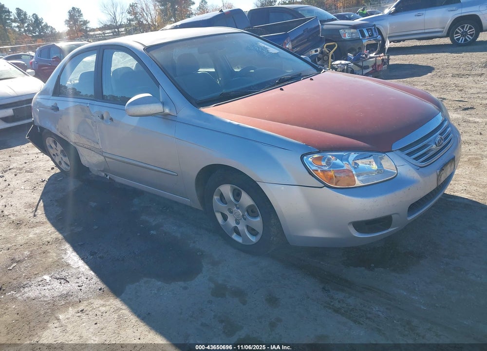 2007 KIA SPECTRA EX VIN: KNAFE121575413386