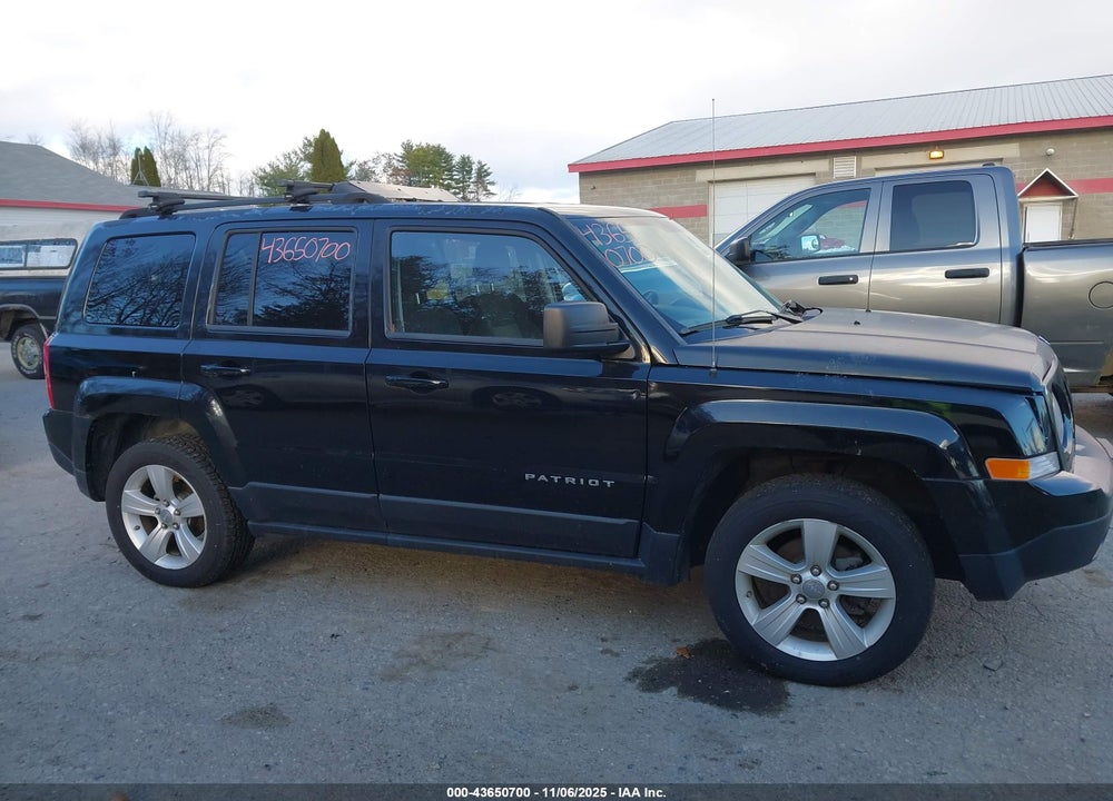 2012 JEEP PATRIOT VIN: 1C4NJRFB5CD705941