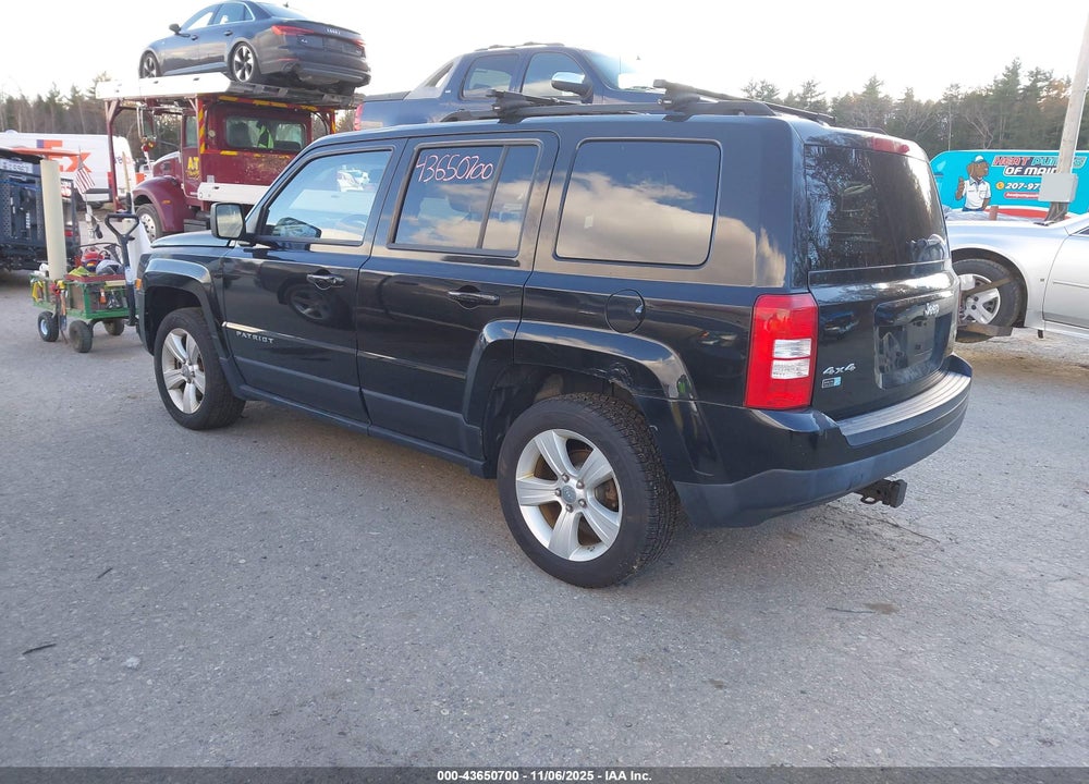 2012 JEEP PATRIOT VIN: 1C4NJRFB5CD705941