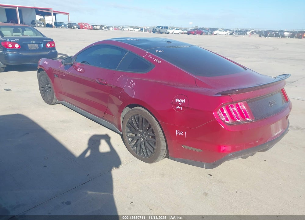 2017 FORD MUSTANG GT PREMIUM VIN: 1FA6P8CF3H5247277