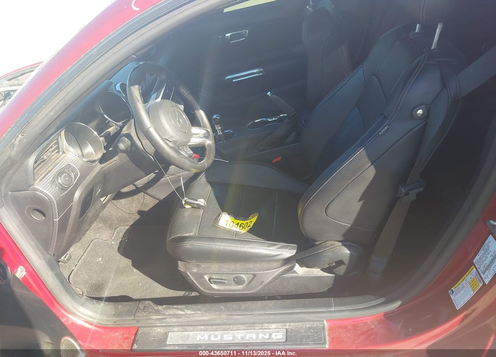 2017 FORD MUSTANG GT PREMIUM VIN: 1FA6P8CF3H5247277