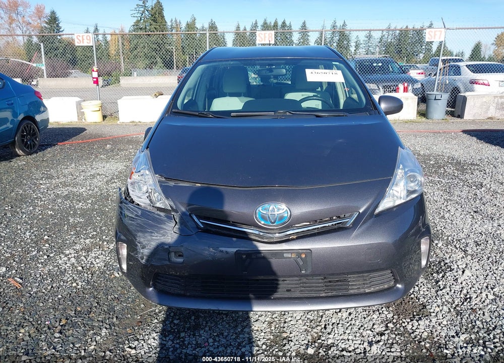 2013 TOYOTA PRIUS V TWO VIN: JTDZN3EU3D3232926