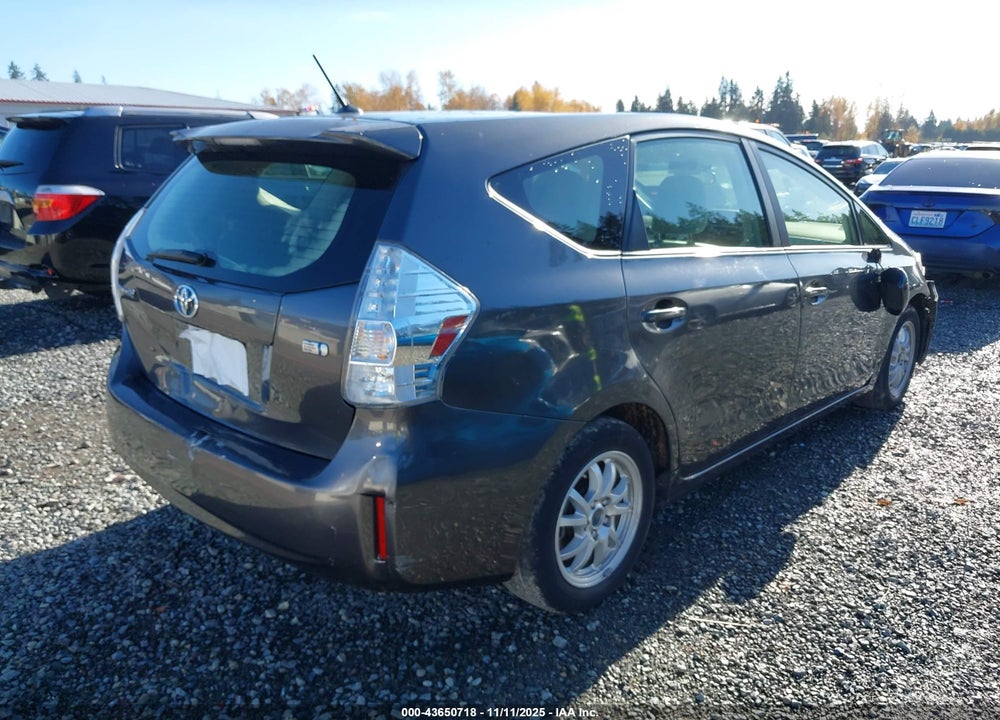 2013 TOYOTA PRIUS V TWO VIN: JTDZN3EU3D3232926