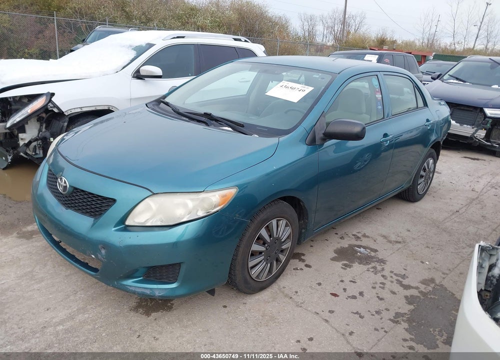 2009 TOYOTA COROLLA VIN: JTDBL40E999031436