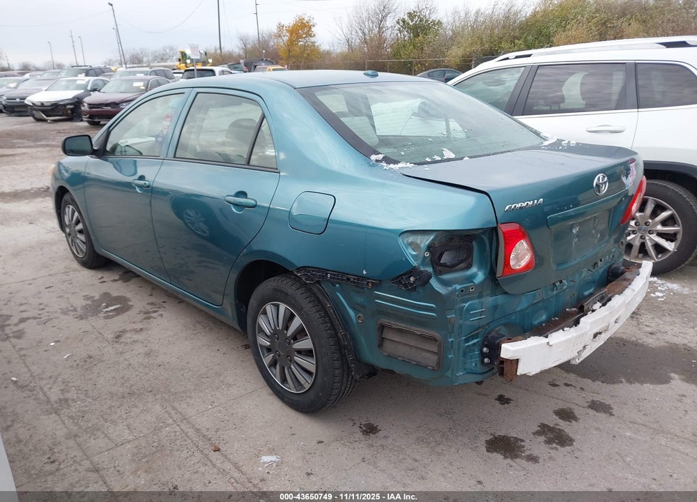 2009 TOYOTA COROLLA VIN: JTDBL40E999031436