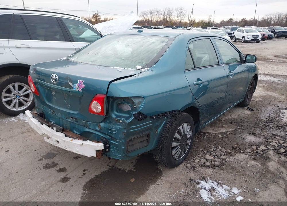 2009 TOYOTA COROLLA VIN: JTDBL40E999031436
