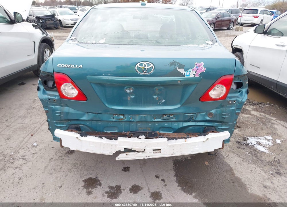 2009 TOYOTA COROLLA VIN: JTDBL40E999031436