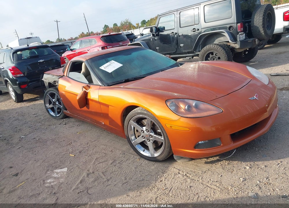 2007 CHEVROLET CORVETTE VIN: 1G1YY26U575118410