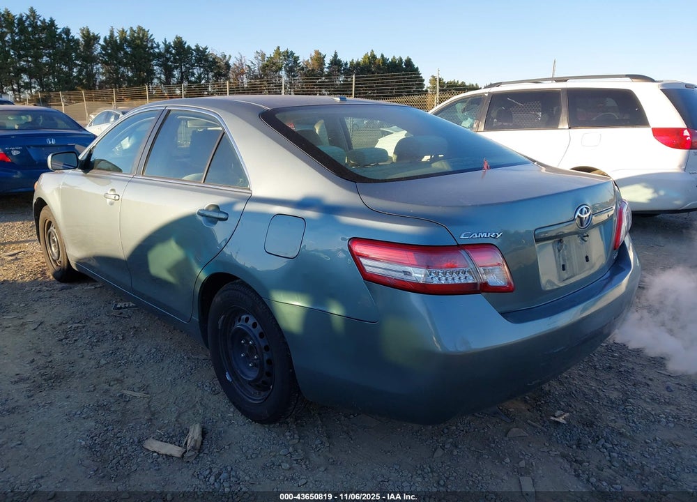 2011 TOYOTA CAMRY LE VIN: 4T1BF3EK5BU675840