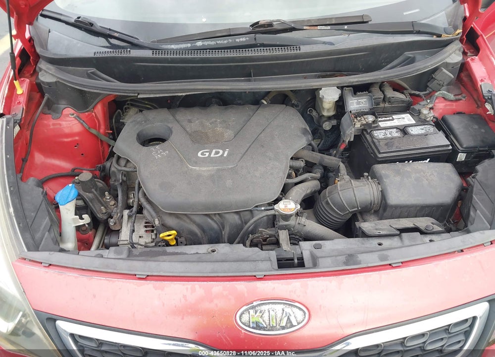 2013 KIA RIO EX VIN: KNADN4A35D6117219