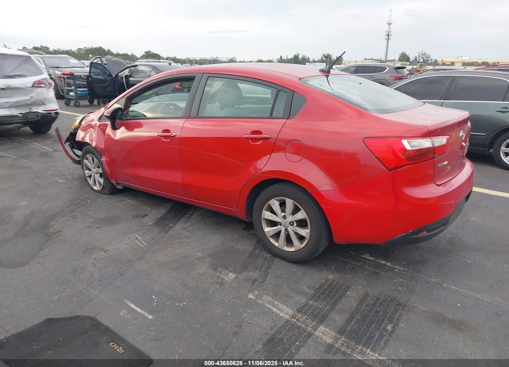 2013 KIA RIO EX VIN: KNADN4A35D6117219