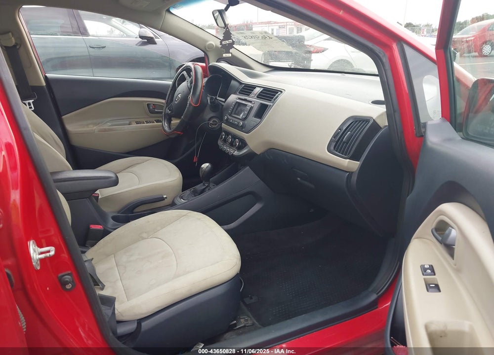 2013 KIA RIO EX VIN: KNADN4A35D6117219