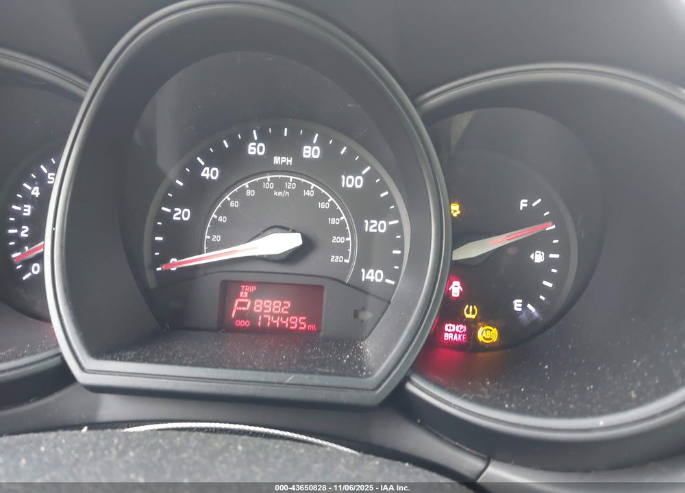 2013 KIA RIO EX VIN: KNADN4A35D6117219