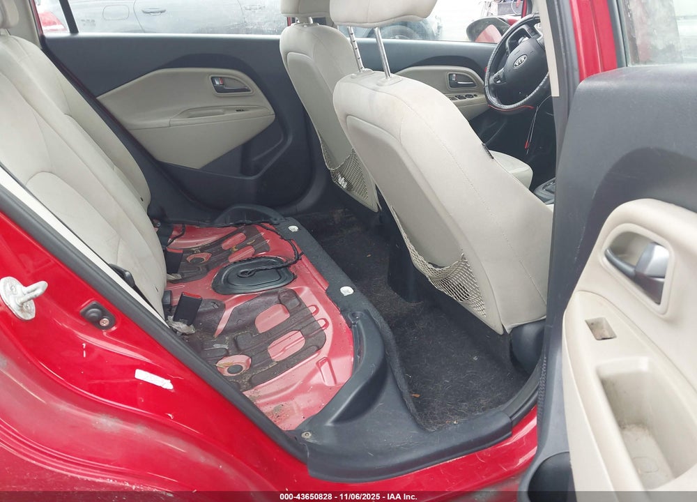 2013 KIA RIO EX VIN: KNADN4A35D6117219