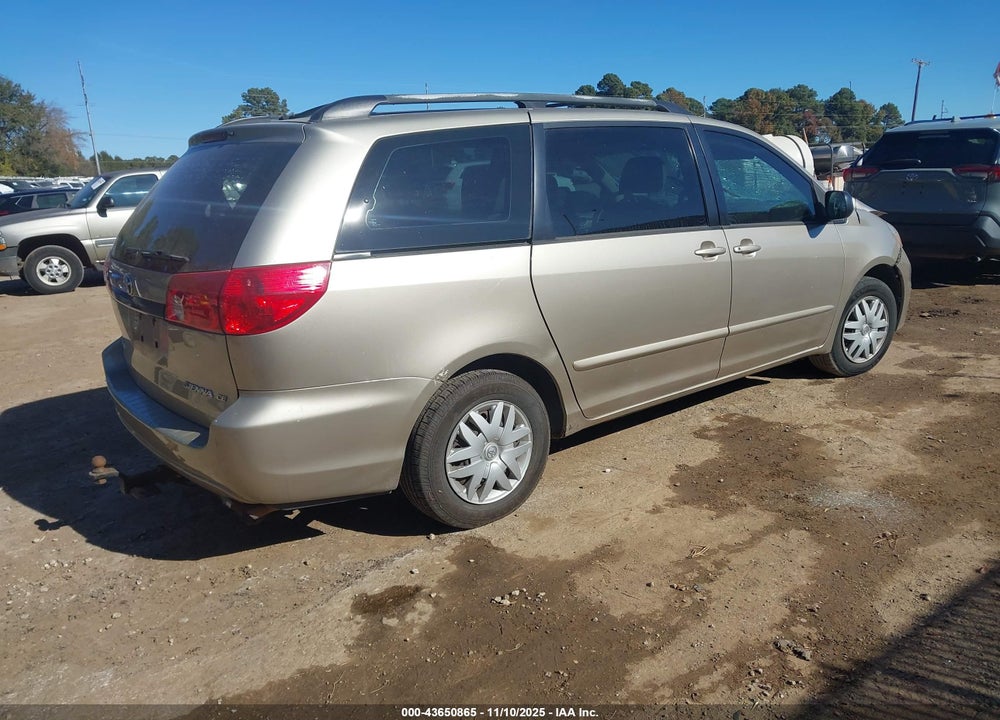 2007 TOYOTA SIENNA CE VIN: 5TDZK23C57S087517