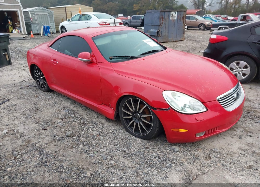 2003 LEXUS SC 430 VIN: JTHFN48Y630043564
