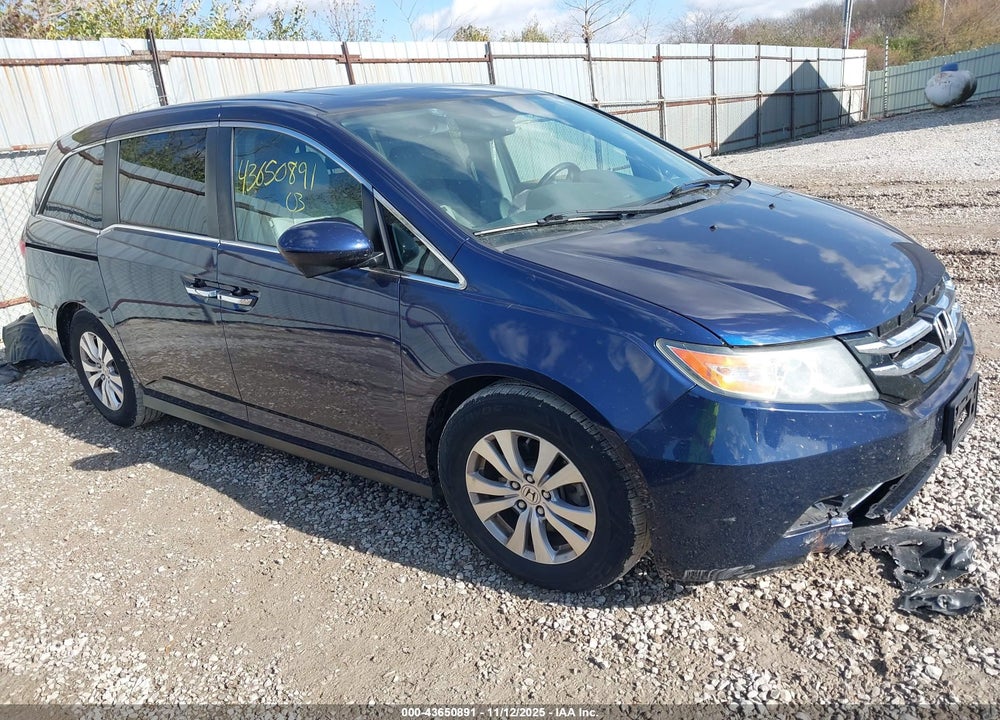 2016 HONDA ODYSSEY EX-L VIN: 5FNRL5H69GB071178