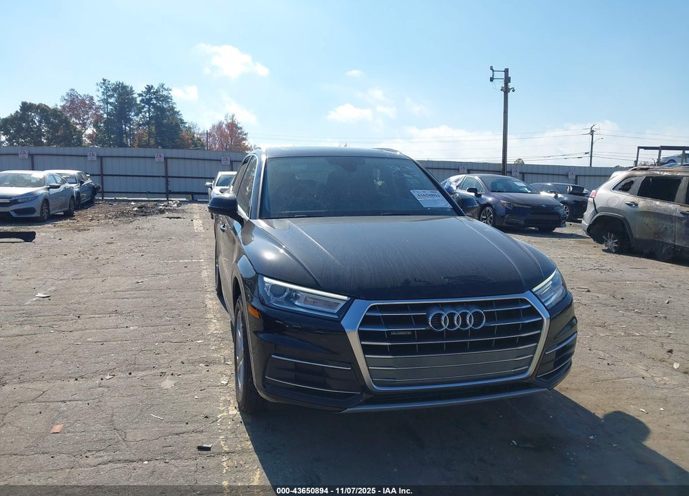 2019 AUDI Q5 45 PREMIUM VIN: WA1ANAFY7K2077328