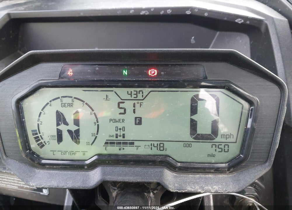 2025 KAWASAKI KRF 1000 E VIN: JKARFCE13SB500101