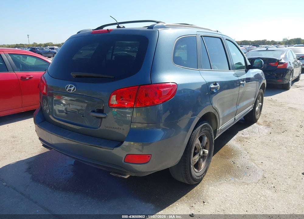 2007 HYUNDAI SANTA FE GLS VIN: 5NMSG13D57H054641