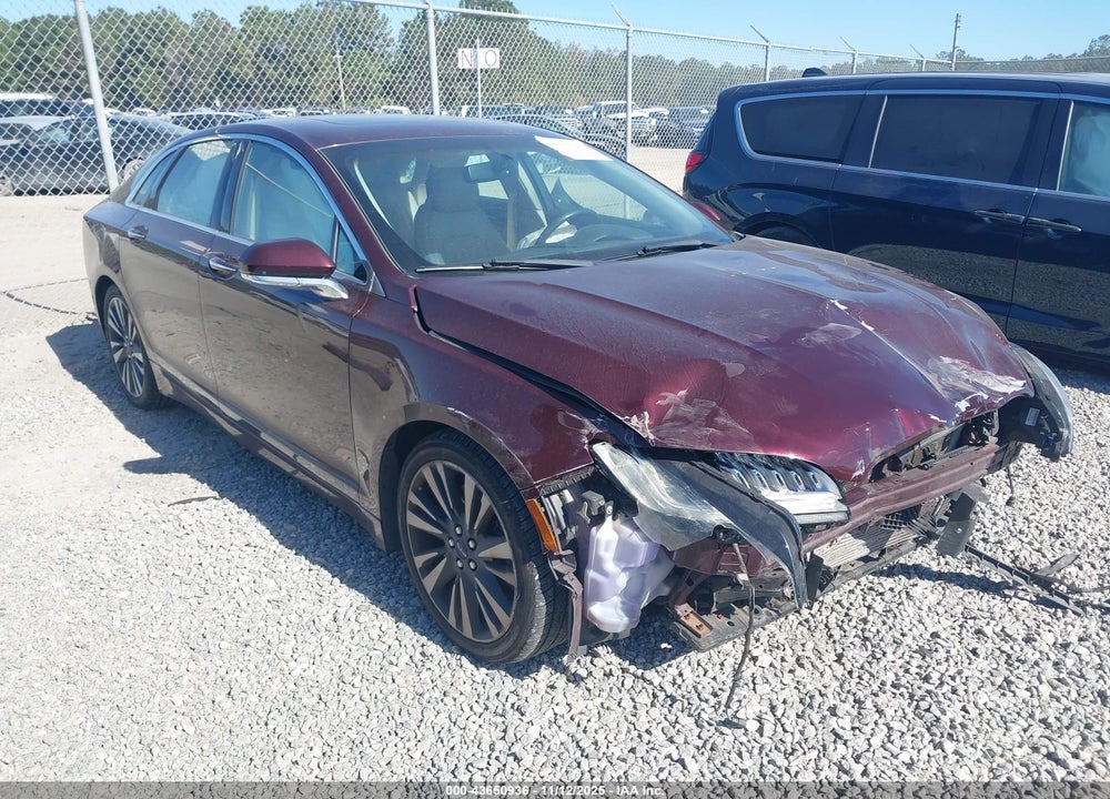 2017 LINCOLN MKZ RESERVE VIN: 3LN6L5FC6HR618365