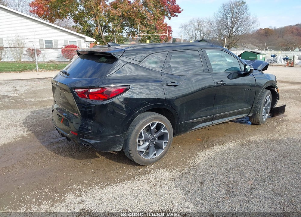 2022 CHEVROLET BLAZER FWD RS VIN: 3GNKBERS2NS200549
