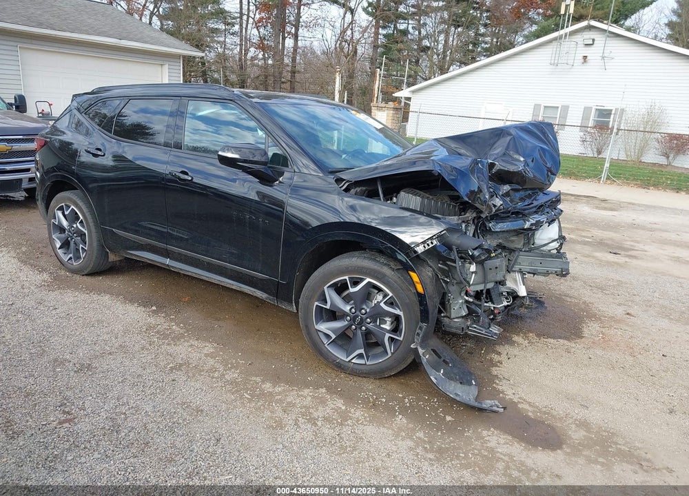 2022 CHEVROLET BLAZER FWD RS VIN: 3GNKBERS2NS200549