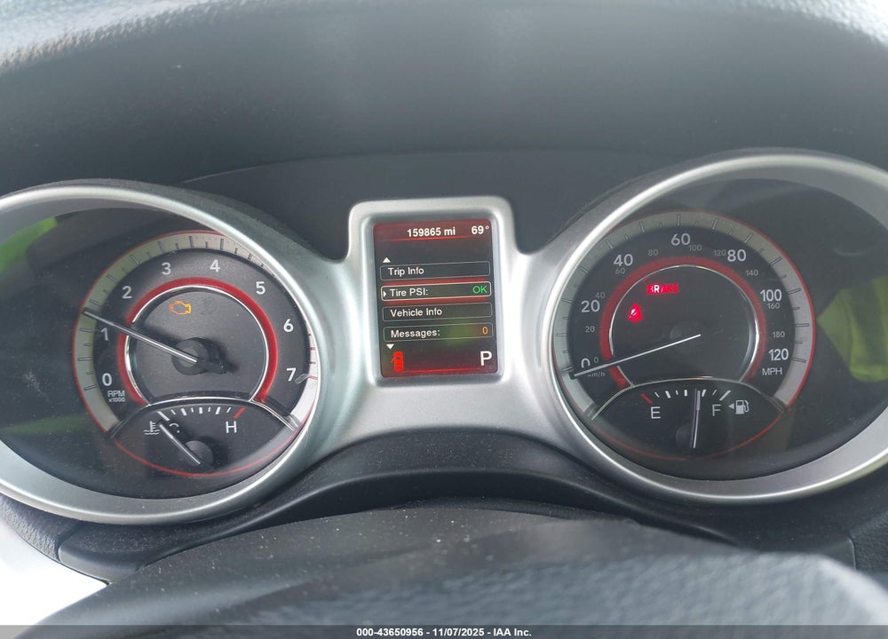 2015 DODGE JOURNEY SXT VIN: 3C4PDCBG6FT668606