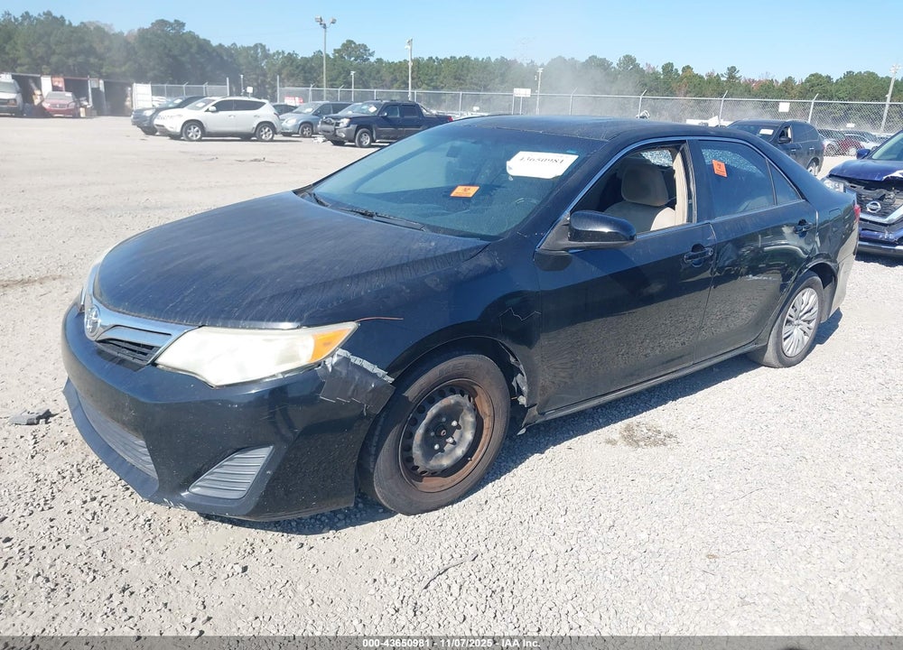 2012 TOYOTA CAMRY LE VIN: 4T4BF1FK0CR206343