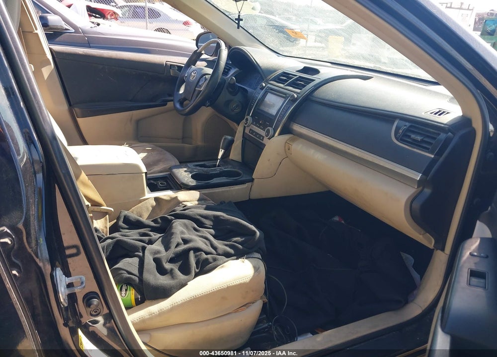 2012 TOYOTA CAMRY LE VIN: 4T4BF1FK0CR206343