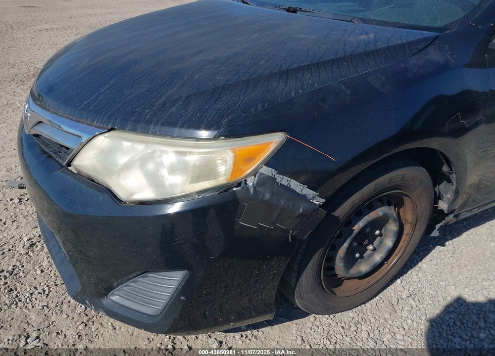 2012 TOYOTA CAMRY LE VIN: 4T4BF1FK0CR206343
