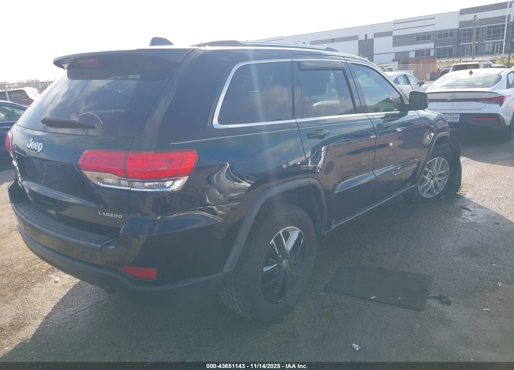 2017 JEEP GRAND CHEROKEE LAREDO 4X4 VIN: 1C4RJFAGXHC710696