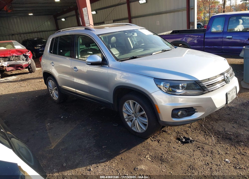 2015 VOLKSWAGEN TIGUAN SE VIN: WVGAV7AX1FW563554