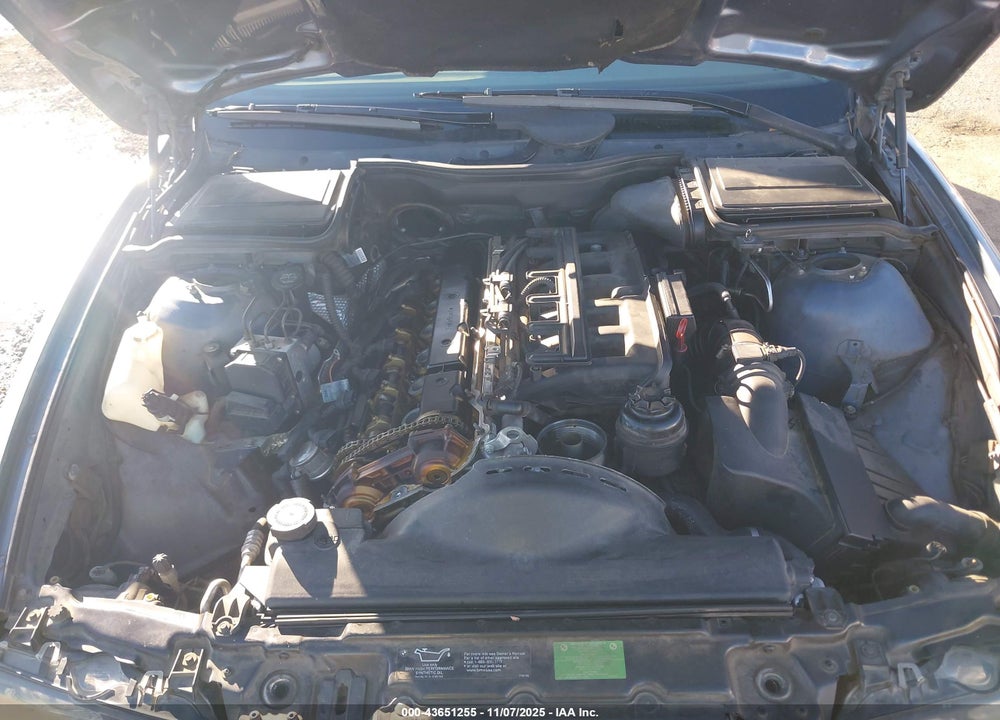 2001 BMW 525IA VIN: WBADT43481GX27844