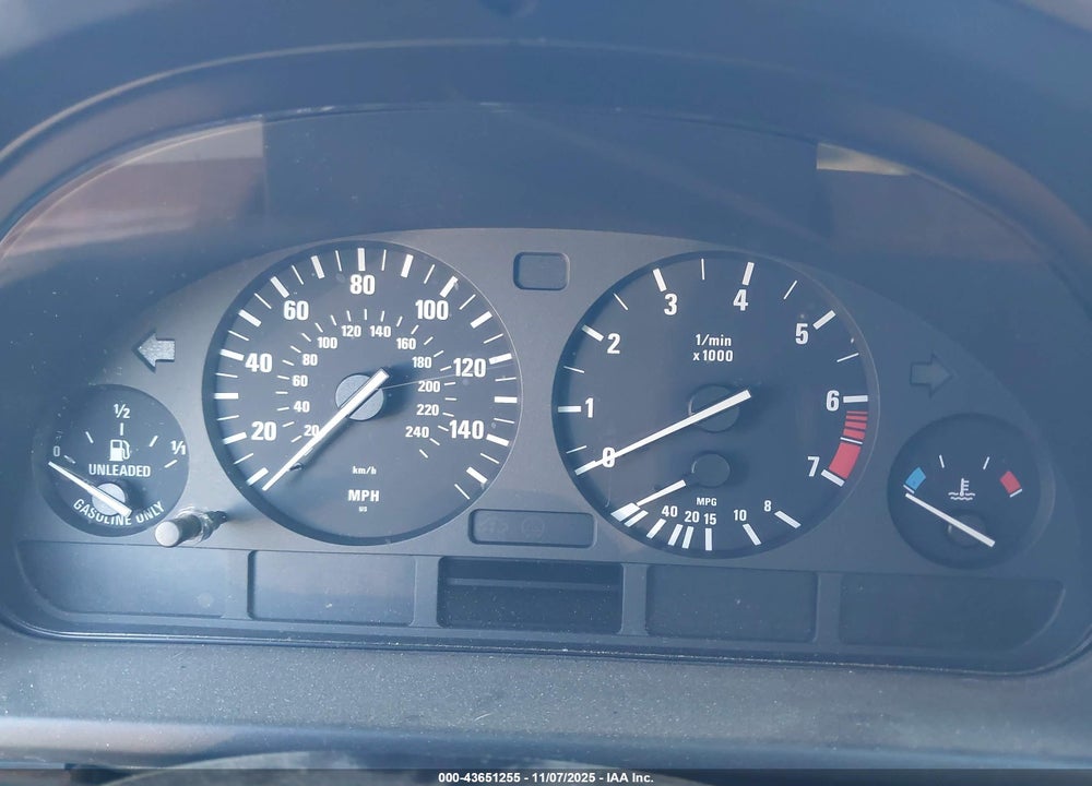 2001 BMW 525IA VIN: WBADT43481GX27844