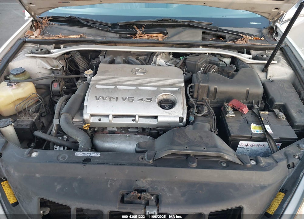 2005 LEXUS ES 330 VIN: JTHBA30G655091112