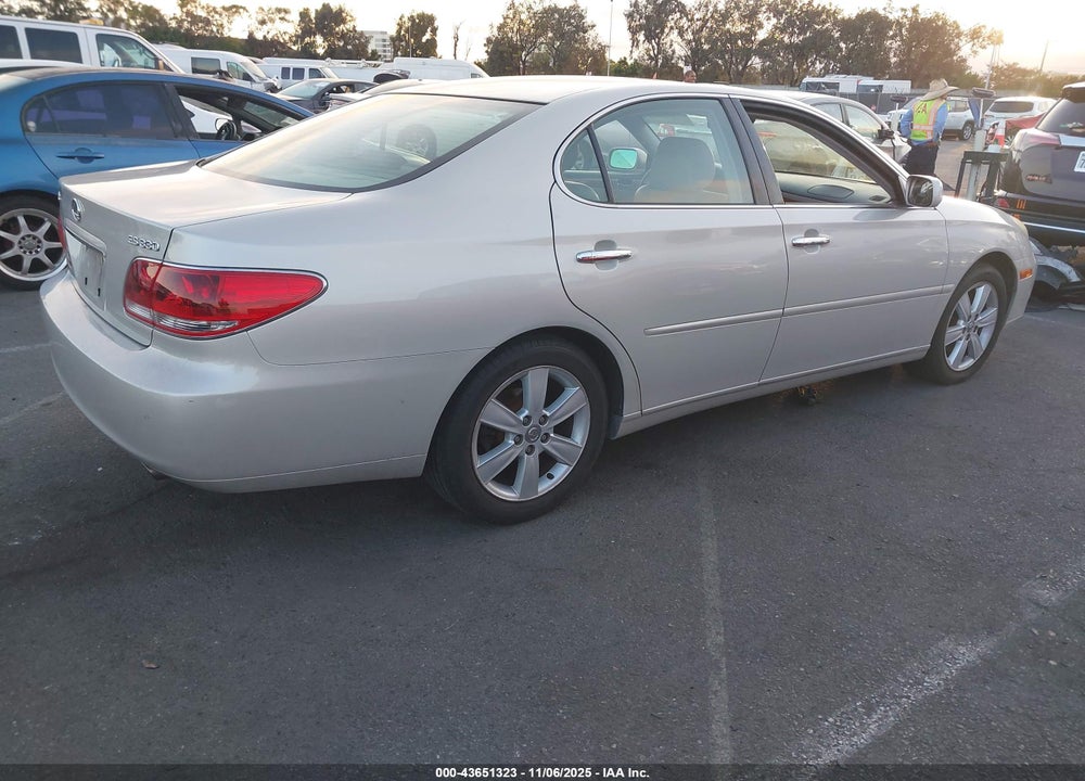 2005 LEXUS ES 330 VIN: JTHBA30G655091112