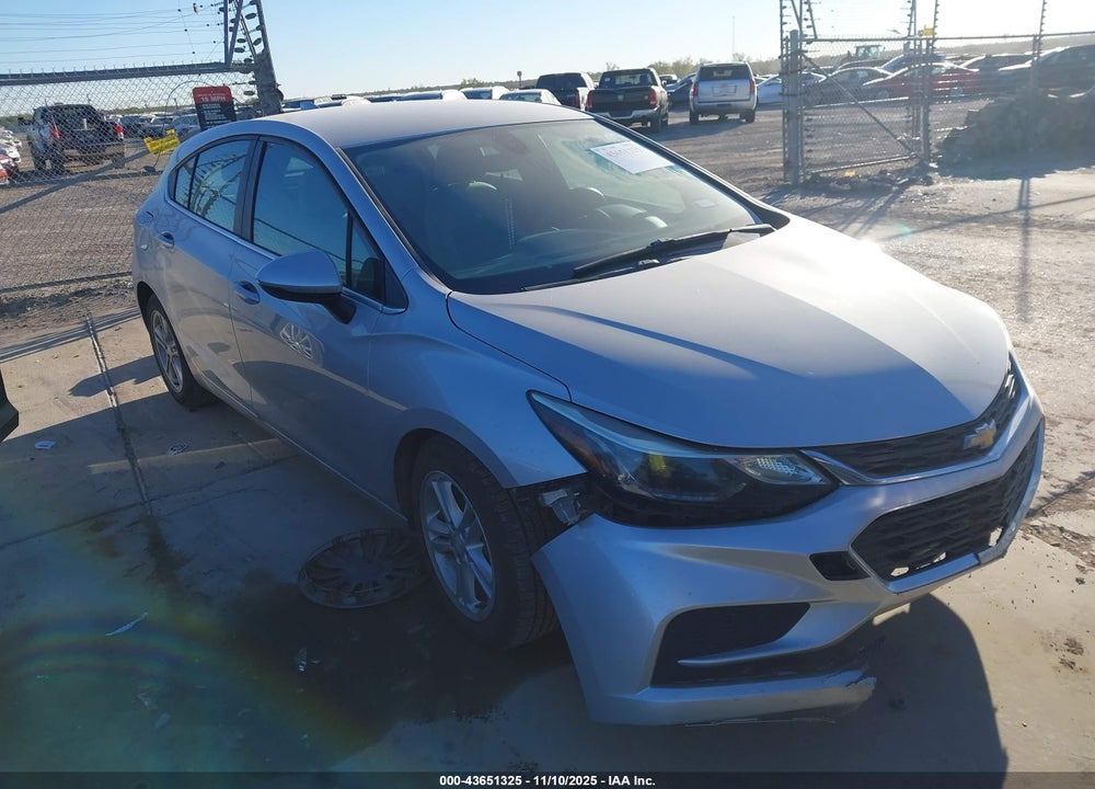 2017 CHEVROLET CRUZE LT AUTO VIN: 3G1BE6SM6HS510279
