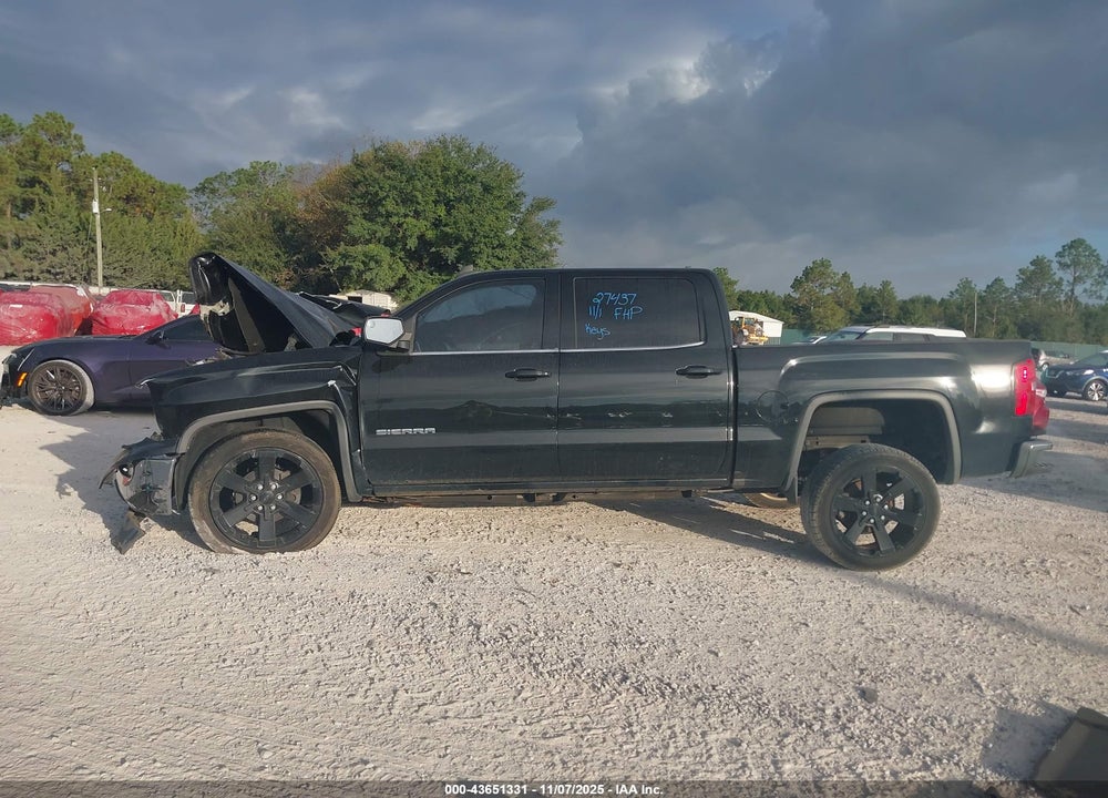 2017 GMC SIERRA 1500 SLE VIN: 3GTP1MEC4HG476460