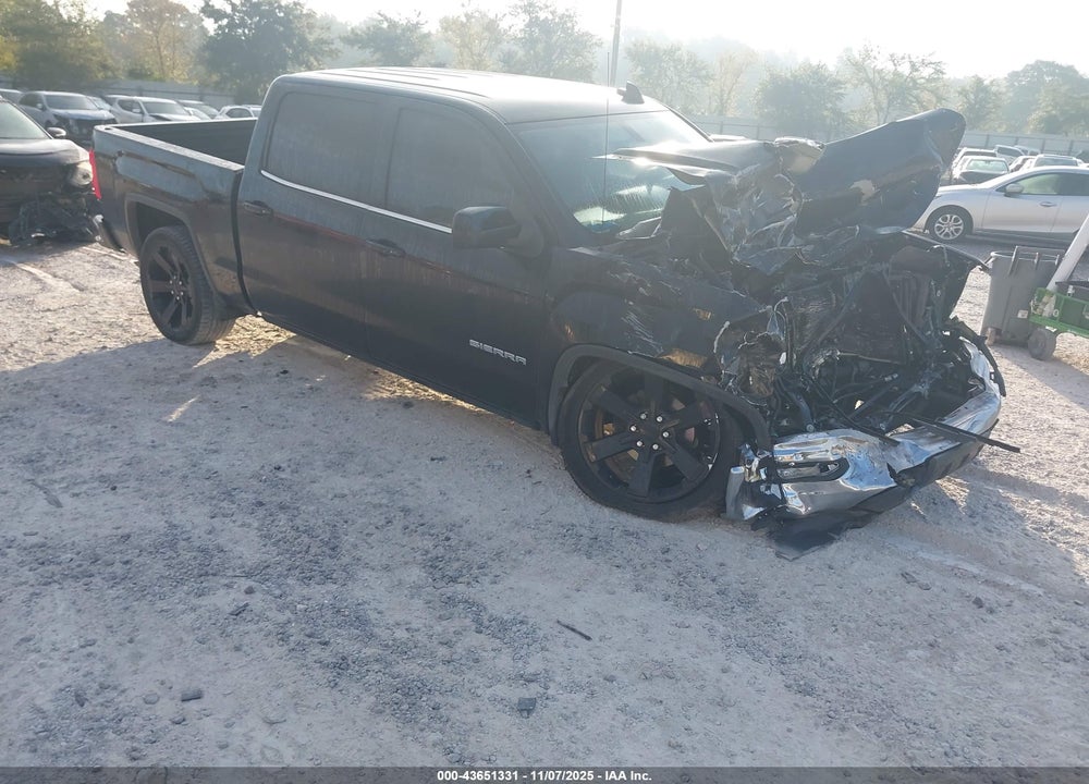 2017 GMC SIERRA 1500 SLE VIN: 3GTP1MEC4HG476460