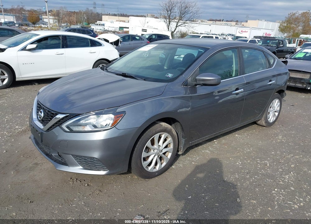 2018 NISSAN SENTRA SV VIN: 3N1AB7AP8JY296625