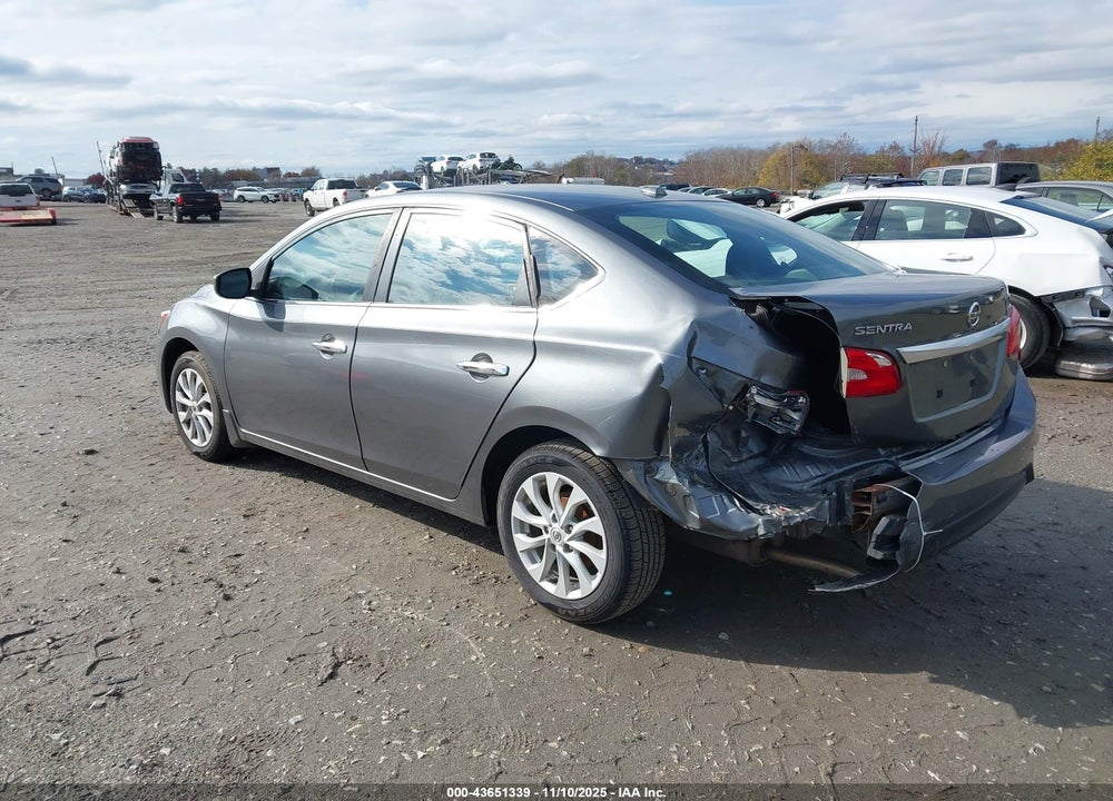 2018 NISSAN SENTRA SV VIN: 3N1AB7AP8JY296625