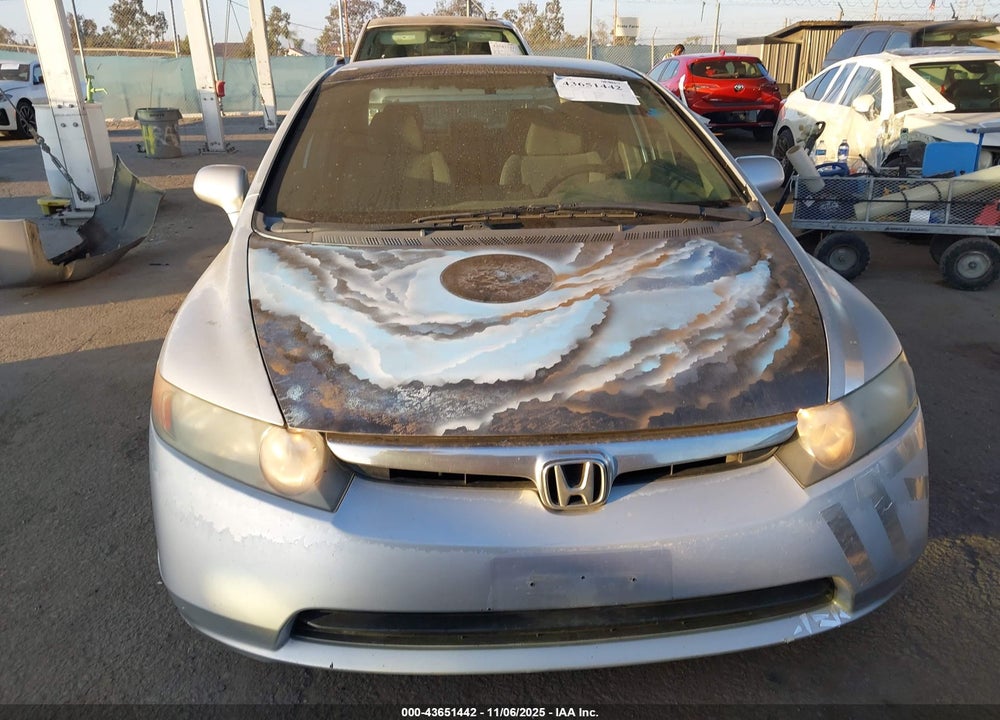 2006 HONDA CIVIC LX VIN: 2HGFA16596H518856